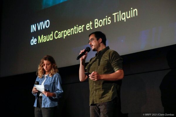 Maud Carpentier et Boris Tilquin au BRIFF 2021 - Photo: Claire Zombas