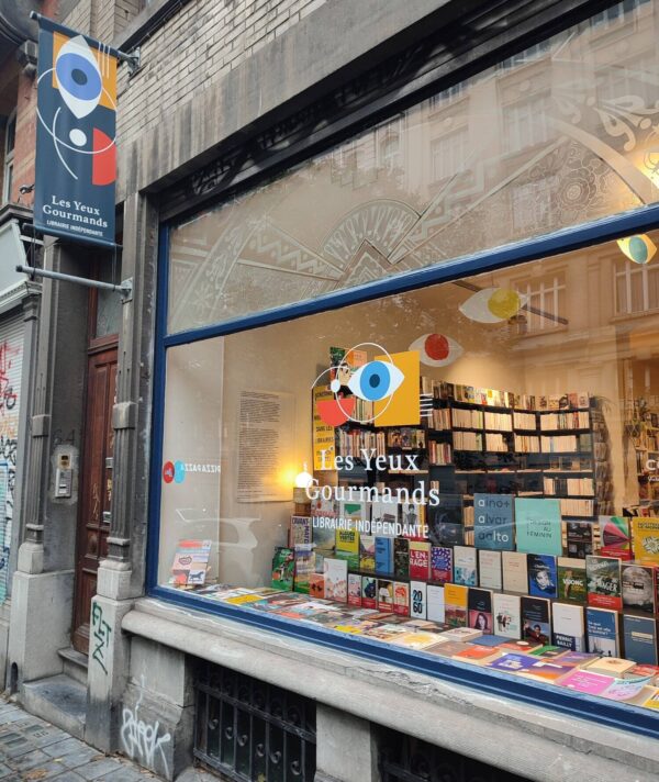 "Les yeux Gourmands": une charmante librairie indépendante à Saint-Gilles - Photo: Stéphanie Ponsaers
